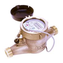 NSF-61-G certified meters with Eco-brass body